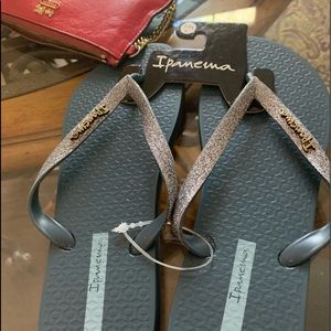 New Ipanema Flip flops size 6